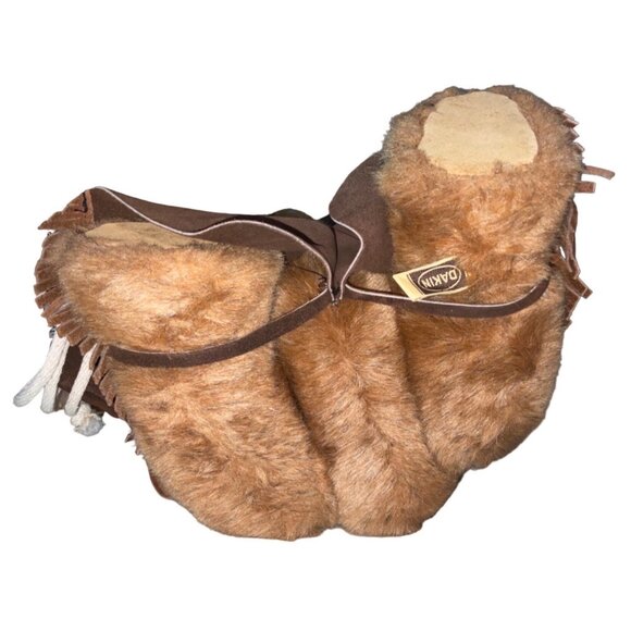 Cowboy Teddy Bear By Dakin With Hat & Bandana Plush Toy Collectible 12" Vintage - Picture 11 of 13